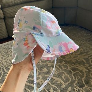 Floral baby girls Millymook sun hat